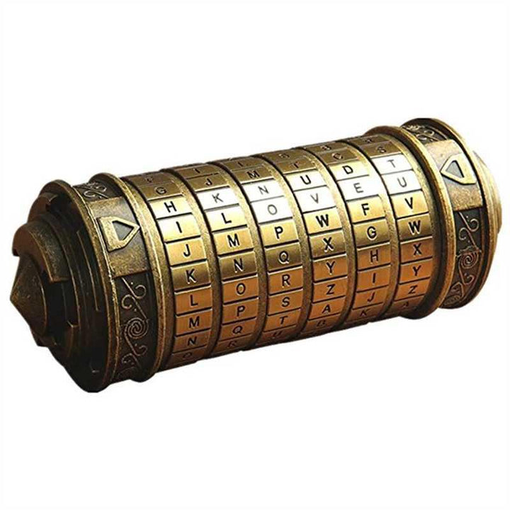 Cryptex Da Vinci Code en bronze