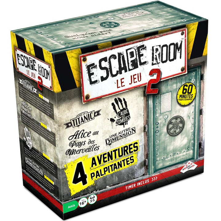 Escape Games 2 Coffret 4 jeux