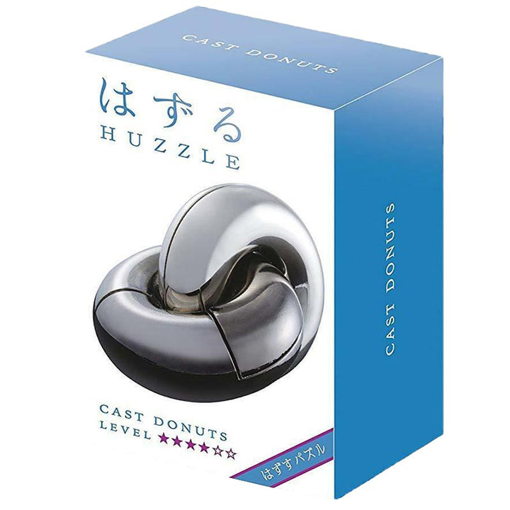 Puzzle métallique en forme de donuts Hanayama Huzz