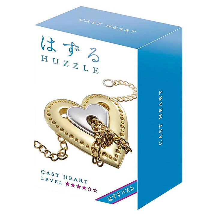 Puzzle en forme de cœur Hanayama Huzzle Cast HEART