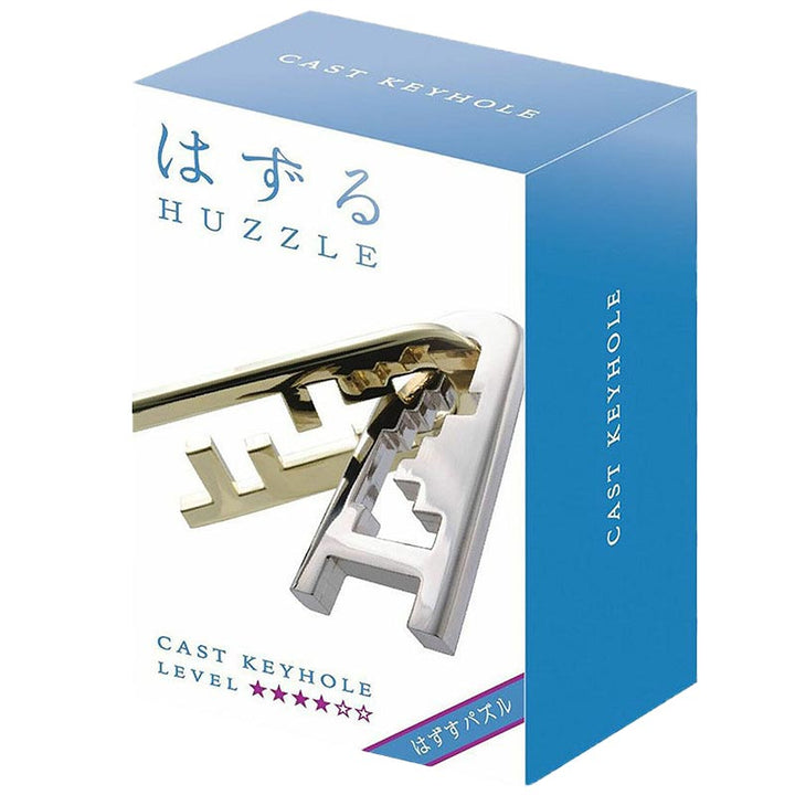 Hanayama Huzzle Cast KEYHOLE Puzzle en métal entre